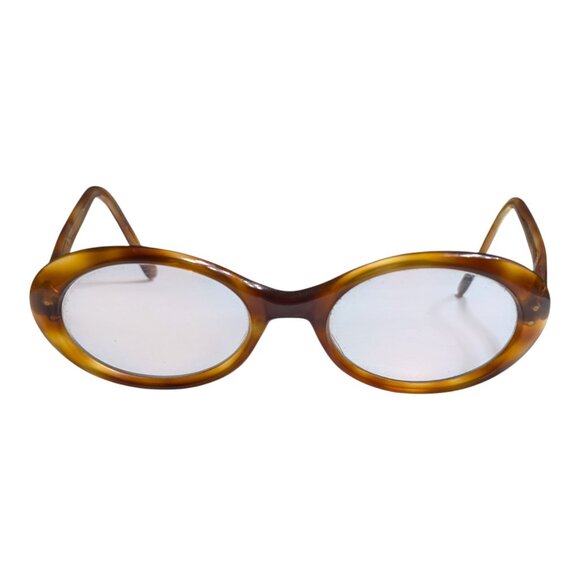 Vintage 1960s Kids Small Tortoiseshell Oval Eyeglass Frames 48-88mm - Picture 8 of 8